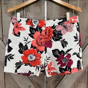 Ann Taylor Button front Shorts Sz 6